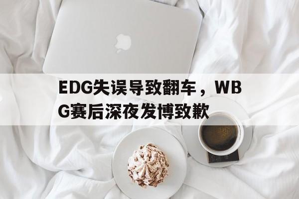 EDG失误导致翻车，WBG赛后深夜发博致歉